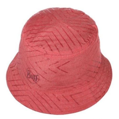 BUFF TRAVEL BUCKET HAT COLLAGE RED-BLACK (11720442520  S/M) - 2Sport Keerbergen